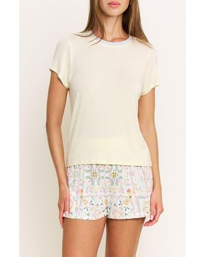 Honeydew Intimates All American Shortie Pajamas - White