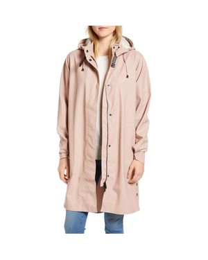 Ilse Jacobsen Hooded Raincoat - Pink
