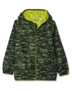 Lands' End Kids Waterproof Rain Jacket - Green