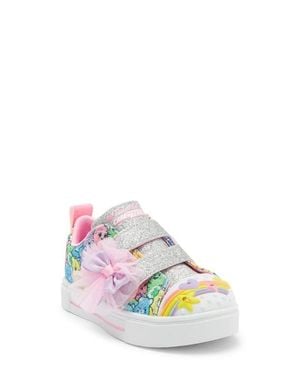 Skechers Kids' Twinkle Toes Sparks Care Bears Sneaker - White