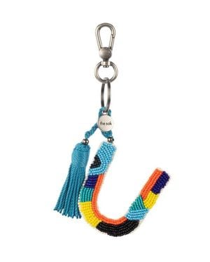 The Sak Yarnicharmz Hand Crochet Dangle - Blue