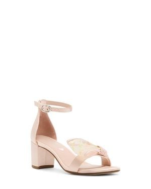 Steve Madden Kids' Jabigl Ankle Strap Sandal - Natural