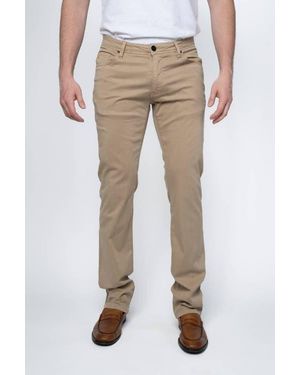 Jack Spade Jack Fit Five Pocket Pants - Natural