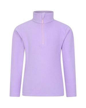 Mountain Warehouse Childrens/Kids Camber Ii Half Zip Fleece Jacket - Purple