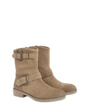 Celtic & Co. Slouch Biker Ankle Boot - Natural