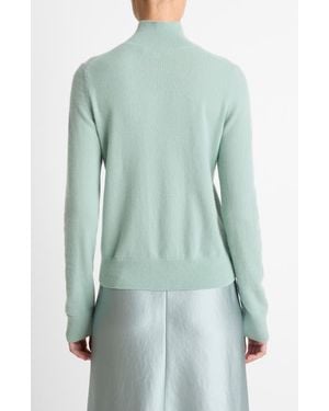 Vince Turtleneck Cashmere Sweater - Green
