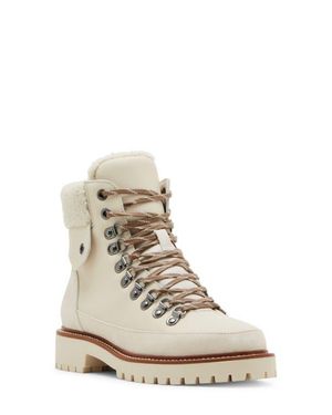 Blondo Natasia Faux Shearling Cuff Waterproof Boot - Natural