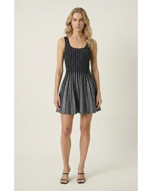 Modenaire Sleeveless Knit Mini Dress - Multicolor