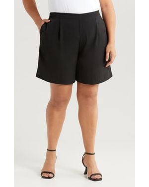 Lyssé Dia Pleated Shorts - Black