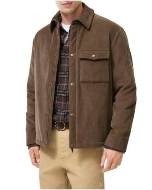 Burberry Corduroy Dalewood Overshirt - Brown