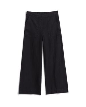 Frank & Eileen Pull-On Linen Pants - Blue