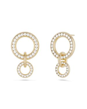 Spinelli Kilcollin Canis Pavé Diamond Drop Earrings - Metallic