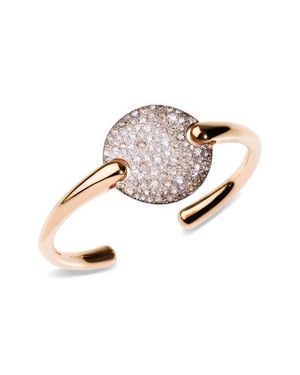 Pomellato Sabbia Diamond Pavé Cuff Bracelet - Pink