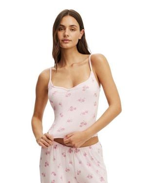 Cotton On Dreamy Soft Pointelle Cami - White