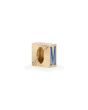 Adina Reyter Initial Bead Charm - White