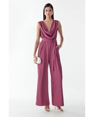 BWLDR Joanna Jumpsuit - Red