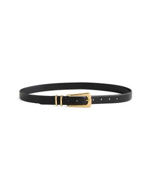 Madewell Elongated Buckle Belt in Black | Lyst display picture 2