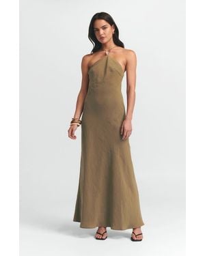ST MRLO Anais Slip Dress - Natural
