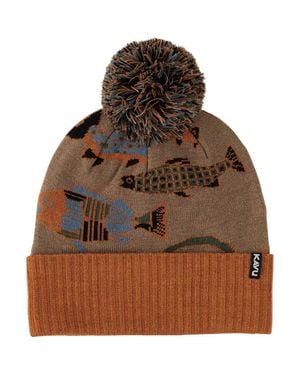 Kavu Herschel Pom Beanie - Brown