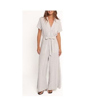 Petal & Pup Daila Tie Waist Jumpsuit - Multicolor
