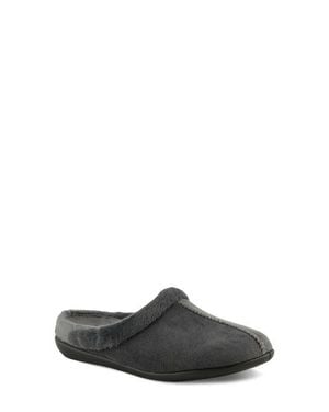 Flexus by Spring Step Aushana Faux Fur Mule Slipper - Gray