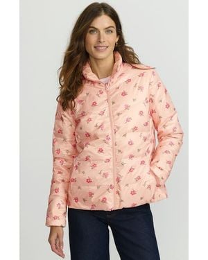 Lands' End Wanderweight Reversible Packable Down Jacket - Blue