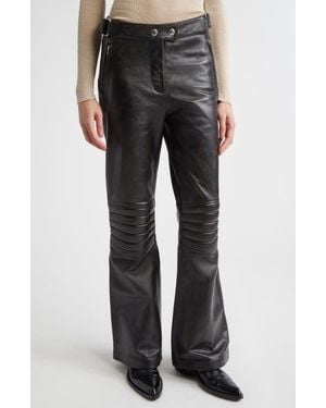 Stand Studio Heleen Leather Pants - Black