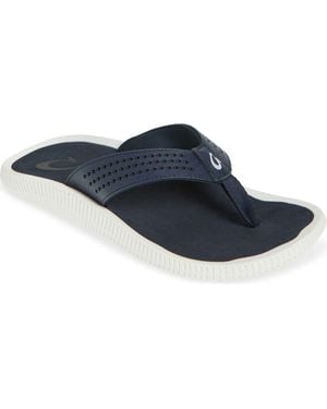 Olukai Ulele Golf Sandal - Blue