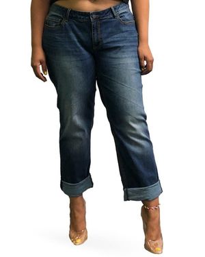 Standards & Practices Standard & Practices Boyfriend Jeans - Blue