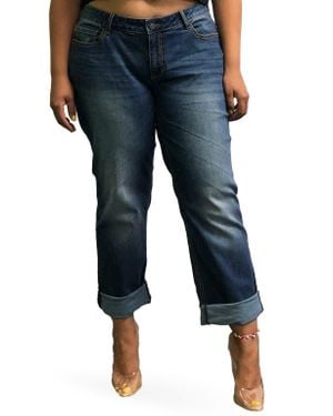 Standards & Practices Standard & Practices Boyfriend Jeans - Blue