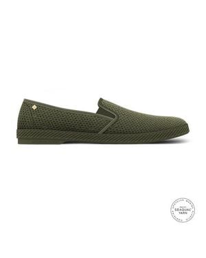 Rivieras Classic Mesh Slip-On Loafer - Green
