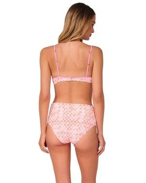 Swim Systems Laura Fold Over Bikini Swim Bottoms - Red
