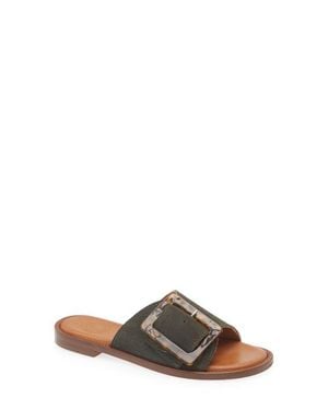 Penelope Chilvers Biarritz Buckle Sandal - Brown