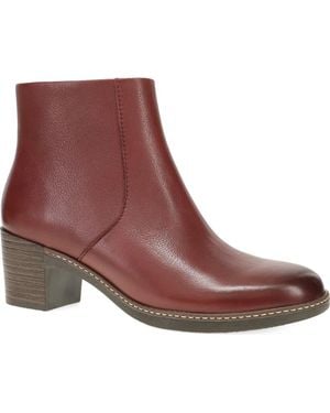 Dansko Meryll Leather Bootie - Brown