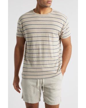 Alex Crane Sun Linen T-Shirt - Multicolor