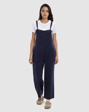 Tentree Sequoia Jumpsuit - Blue