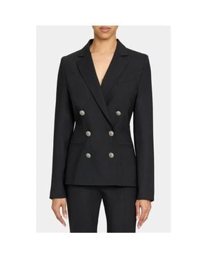 Santorelli Quinn Double Breasted Jacket - Black
