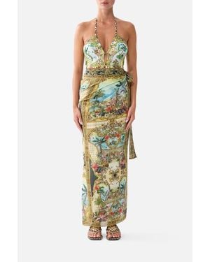 CAMILLA Wrap Sarong - Metallic
