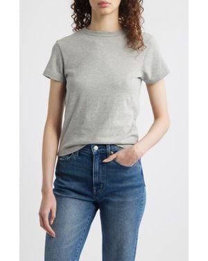 RE/DONE Classic Crewneck T-Shirt - Gray