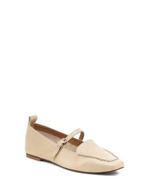 Kelsi Dagger Brooklyn Ferry Mary Jane Loafer - Natural
