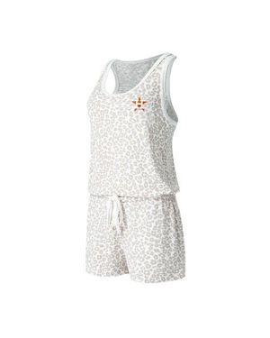 Concepts Sport Houston Astros Montana Hacci Knit Romper - White
