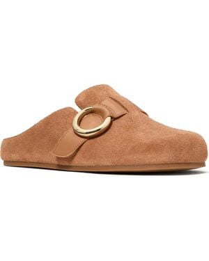 Kate Spade Halo Suede Clog - Brown