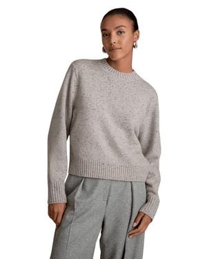 M.M.LaFleur Maura Confetti Wool Sweater - Gray