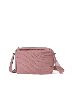 Baggallini Set Wave Crossbody Bag - Pink