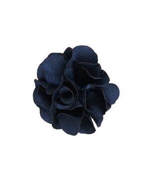 Brooklyn Brigade Flower Lapel Pin - Blue
