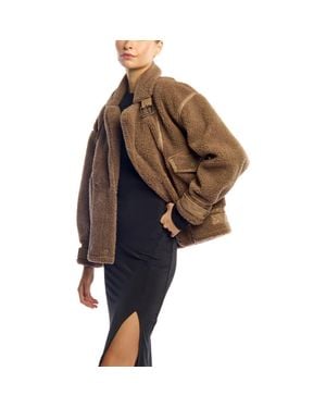 LBLC The Label Sedona Faux Jacket - Brown