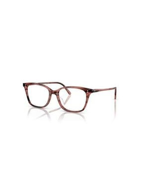 Oliver Peoples 52Mm Rectangle Optical Glasses - Red