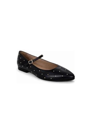 Menina Step Clara Flat Sandal - Black