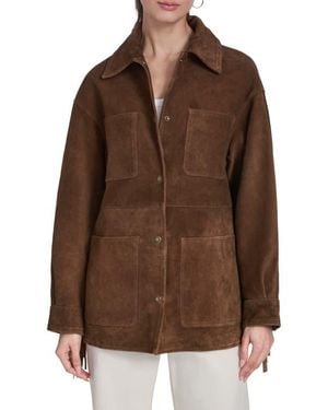 Levi's Fringe Suede Jacket - Brown