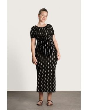 Nom Maternity Hugo Maxi Dress - Black